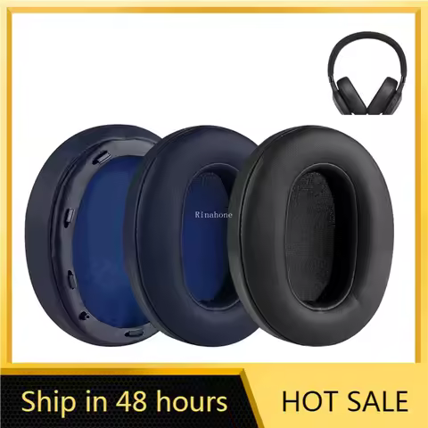 For Sony WH-XB910N Headphones Replacement Ear Pads Cushion Cover Protein Leather Headphones Ear Cush