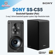 SONY SS-CS5 3-WAY 3-DRIVER BOOKSHELF SPEAKER SYSTEM HI-RES AUDIO PAIR