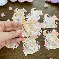 7TEEN Yawn Vinyl Stickers, SVT Vinyl Stickers, 7TEEN Stickers | FVS029 | Paperaicashop (RENEWED)