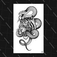 TM-semi-permanent temporary tattoo Sticker GZ-23 geisha motif