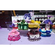 FUZZY WIRE Cake Heart Acrylic Container