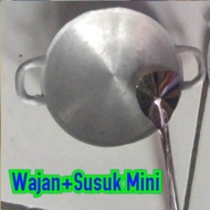 Mainan Alat Masak Anak Jadul Murah Seeng / Ember / Wajan+Susuk / Bakaran / Ulekan Mini Bisa Masak Be