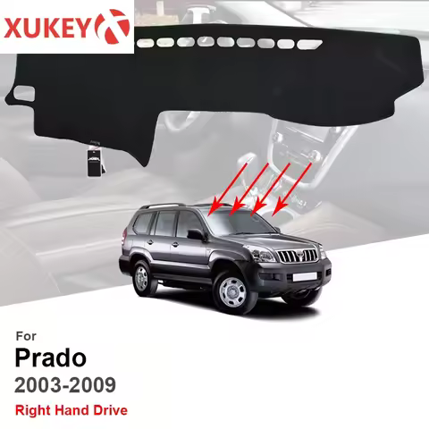 For Toyota Land Cruiser Prado Lexus GX470 J120 2003 - 2009 Dash Mat Dashmat Dashboard Cover Carpet 2