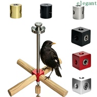 ELEGANT Square Nut Bracket, Anodized Hexagonal Parrot Perch Nut, 6 Sided Nut M6 M8 Aluminum Alloy Sq