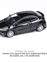 PARA64 1/64 Alloy Honda Civic Type R FN2 Euro Civic FN2 Car Model Ornaments