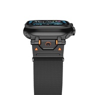 Dây Đeo Đồng Hồ Apple Ultra3 Milanese Bằng Thép Không Gỉ Màu Titan Từ Tính Phụ Kiện Thiết Bị Thông M