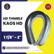 HD T-SHIRT G414 1 7/ 8 inch - 2 inch / CAUSAN THIMBLE ELECTRO GALVANIZED/