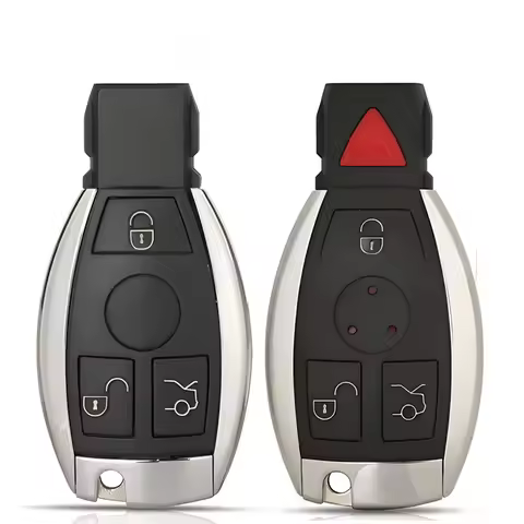 DAKATU 3/3+1 Buttons Remote Key Fob Case For Mercedes E C Class For C230 C240 C280 C30 AMG 2002 2003