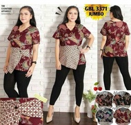 Blouse Batik Wanita 3379 Jumbo