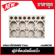 ตู้ลำโพงมิดโล8นิ้ว8ดอกแหลมจาน8ดอกแหลมบน