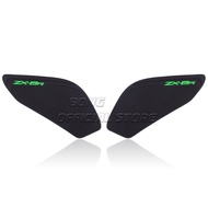 ZX-6R 2024 Tank Pad Motorcycle accessories Fuel Tank Pad For KAWASAKI NINJA ZX-6R ZX6R Anti-slip sid
