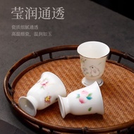 Suet Jade Porcelain Goblet Ceramic Chinese Style Goblet