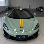 สติกเกอร์ตกแต่งรถยนต์ McLaren 540C 650S 570S 625C สติกเกอร์ปิดฝาเครื่องยนต์ อุปกรณ์ตกแต่งภายในรถยนต์