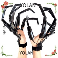 YOLANDAGOODS Halloween Articulated Finger, Cosplay Gear Fake Fingers Ghost Claw Props, High Quality 