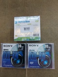 Sony (冇貨）DVD-RW dish 碟 Burn in Blue (有貨）