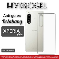 XPERIA 10V anti-scratch HYDROGEL BACK XPERIA 10 IV/ XPERIA 10 iii/ XPERIA 10 ii