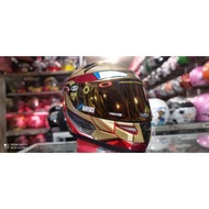 Helm KYT full face K2 rider iron man original helm modip paket ganteng