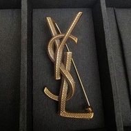 聖羅蘭YSL經典復古蛇紋胸針｜原裝盒+順豐包郵