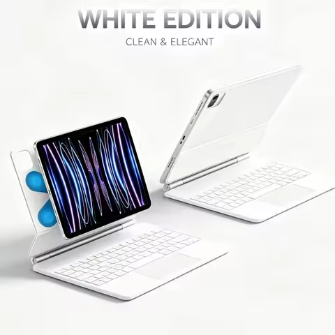 Magic Keyboard Style Backlight Keyboard Case Smart Sleep Wake Cover Compatible With iPad Pro 11 M5 2