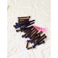 Y15/Y15zr YSuku Complete set Screw engine cover (Titanium) - SKRU ENJIN COVER FULL SET