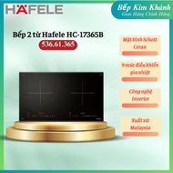 HAFELE HC-I7365B 2-induction KITCHEN 536.61.365 GERMAN BRAND, IMPORTED IN MALAYSIA