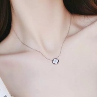 [TYshop]316L Stainless Steel Necklace Pearl 18k Gold Necklace For Women Jewelry Hypoallergenic lv