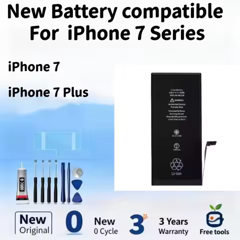 New Battery compatible For iPhone 7 / iPhone 7 Plus Mobile Phone Batteries+Free Tools
