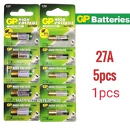 100% Ori GP 27A CAR Remote Control Alkaline Battery GP27A MN27 L828 A27 12V  GENUINE GP ALKALINE BAT
