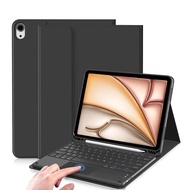 สําหรับ iPad Air 11 นิ้ว M2 M3 แท็บเล็ตพร้อมคีย์บอร์ดสําหรับ iPad Air 5/iPad Air 4th Gen 10.9 นิ้วคี