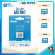 BIWIN MS100, U3, V30 100MB/s MicroSD Memory Card