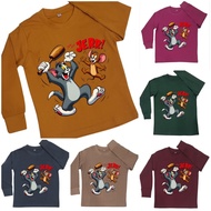 ( BUDAK 6M-12Y ) TSHIRT COTTON LONGSLEEVE SIZE 6M-12Y