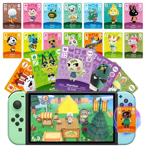 Various Amiibo Card Hot Game Animal Crossing: New Horizons Various cute roles NS Switch 3DS Game Set