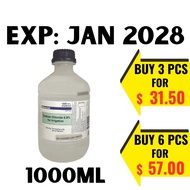 Baxter Sodium Chloride 0.9% Irrigation Solution 1000ml Wound Irrigation SOD