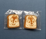 迪士尼 徽章交換嘉年華2020 吐司系列  大鼻鋼牙 徽章 toast series Chip n Dale pin (LE800) 📮 包平郵