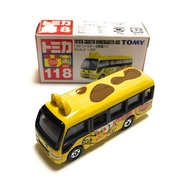 Current item Tomica No.118 Mini car coaster Kindergarten bus Red box Logo blue text Made in China [Direct from Japan]