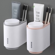 Combo of 2 ECOCO Toothbrush Cup Bathroom Shelves