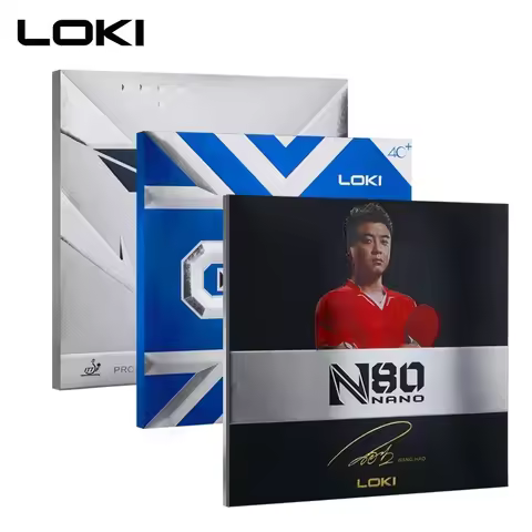 LOKI-Professional GTX/T3/N80 Table Tennis Rubber, Ping Pong Rubber, Sponge for Fast Attack, Loop Con