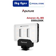 Aputure Amaran AL-M9 Lighting Up Pocket Sized Camera Video Light for YouTube TikTok Vlog
