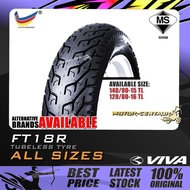 TAYAR MOTORSIKAL VIVA FT18R / FT18 TUBELESS TYRE 120/80-16, 140/90-15