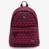 LACOSTE Neocroc Backpack with Laptop Pocket Original Tas Ransel Pria - Red