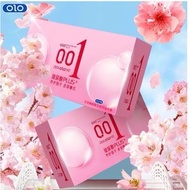 ถุงยางอนามัย  บางพิเศษชมพูซากุระ  0.01 มิล (1กล่องมี10ชิ้น) 49-54 mm สินค้าขายดี พร้อมส่ง มีปลายทาง