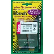 Vesrah Brake Pad VD-958JL For BMW F850GS / F800GS / F750GS (FRONT) R1200GS (13-18) (REAR)