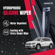 Kamatto Wiper Mercedes Benz GLB-Class (2020-Present) Hydrophobic Silicone Windshield Wiper Water Rep