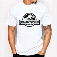 JURASSIC World Tshirt  Hip Hop Mens T Shirts Fashion Streetwear Moda Hombre Grinch Style Top Tee Whi