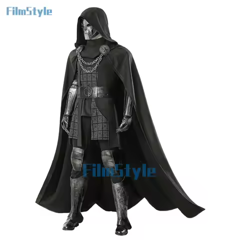 Doctor Doom Cosplay Costume Uniform Halloween Carnival Party Christmas Play Role Clothes Clothing fo