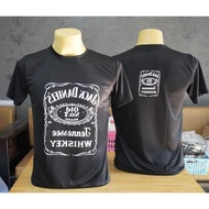 A008 เสื้อยืดคอกลม เสื้อยืดสกรีนลายวินเทจ เจคเดเนี่ยลl สีดำสกรีนขาว มี5ไซส์ S M L XL 2XL  งานจริงอย่