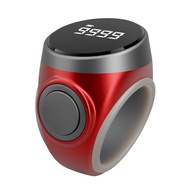 Hot- <br>Smart Tally Counter Digital Electronic Finger Ring Tally Counter Muslims Ring Prayer Time R