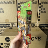 Mattel UNO Co-Branded Minecraft Solitaire Multiplayer Table Game Leisure Party Playing Cards FPD61