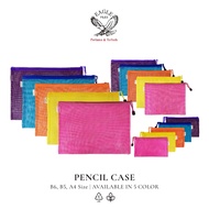 Zipper Pocket EAGLE Pencil Case Mesh Pencil Case B6~A4 B6~A4