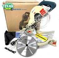 Mitter Saw 10" BENZ BZ8040 / Mittersaw Pemotong Potong Aluminium 10 Inch - Mesin Miter Saw Gergaji A